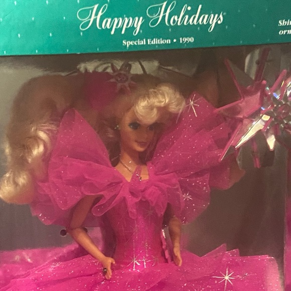 1990 Holiday Barbie NIB - Picture 4 of 6